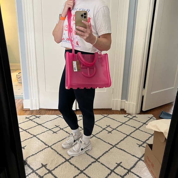 NWT Telfar x Melissa medium shopper pink NWT - Picture 6 of 6